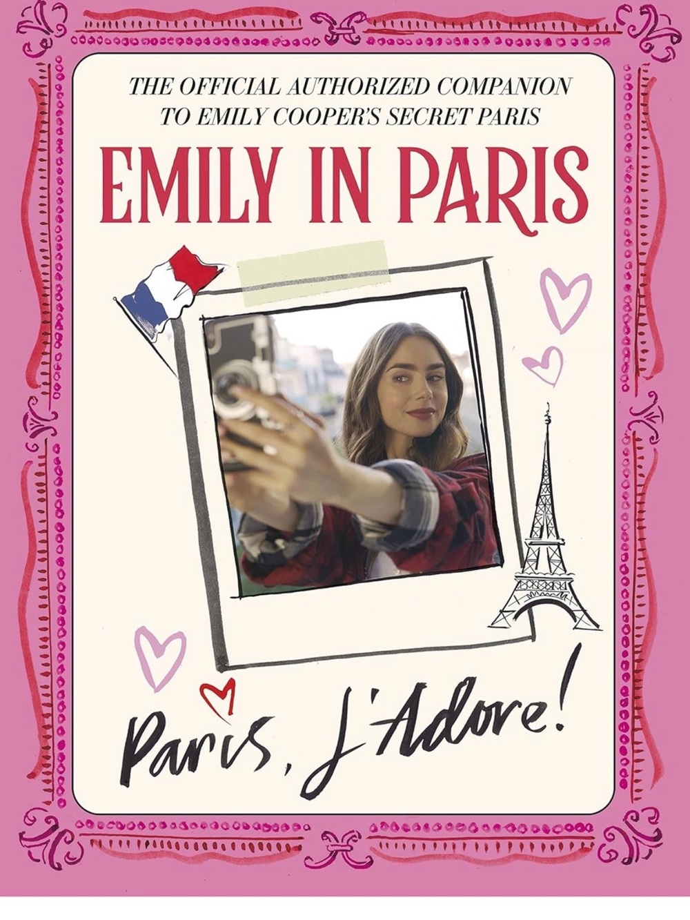 Emily in Paris Pink Illustrated Book, Diary